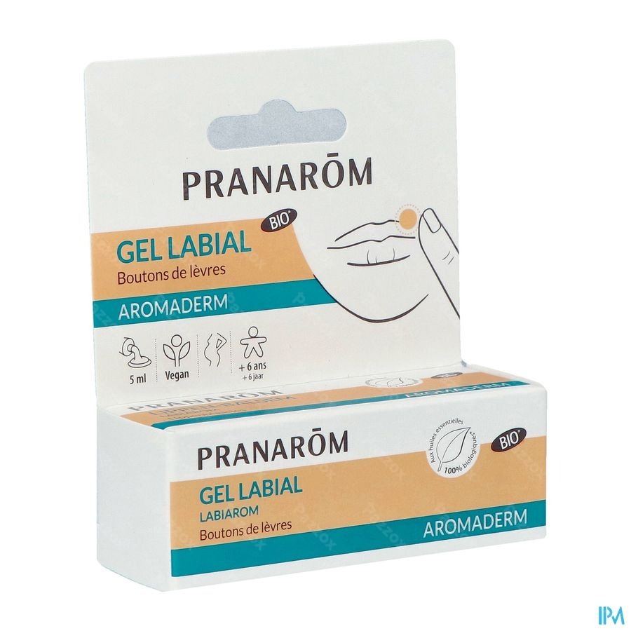 Pranarôm Aromaderm Gel Labial Labiarom 5ml