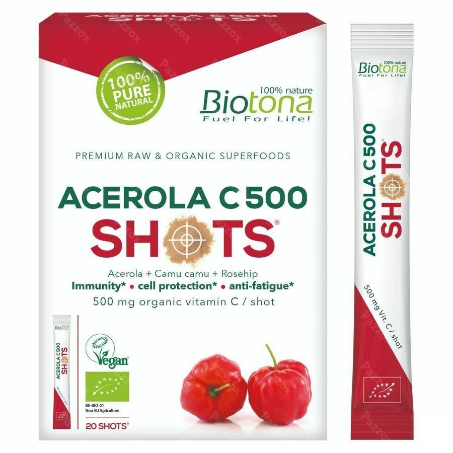 Biotona Acerola C 500 Shot Sach 20x2,2g