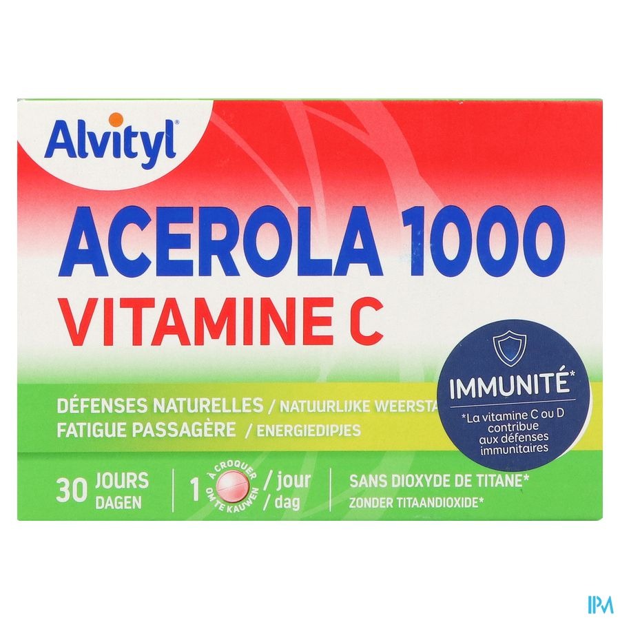 Alvityl Acerola Comp A Croquer 30