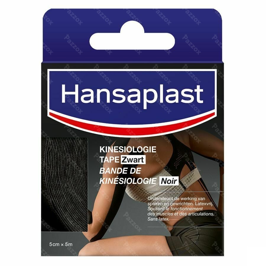 Hansaplast Bande Kinesiologie Noire