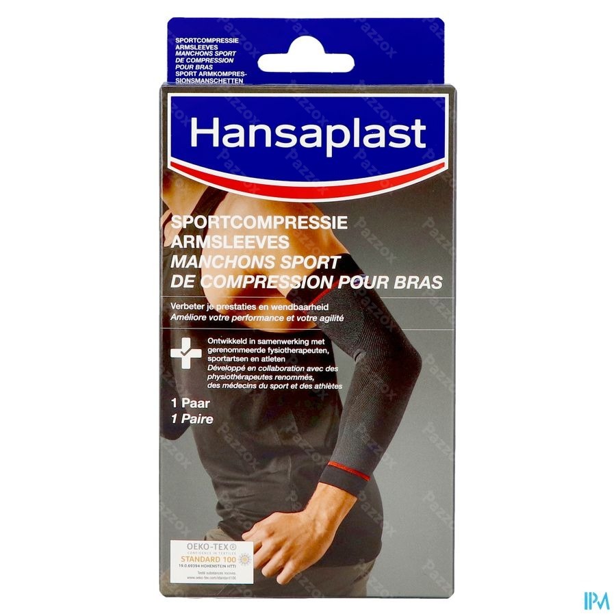 Hansaplast Manchons Sport Compression Bras