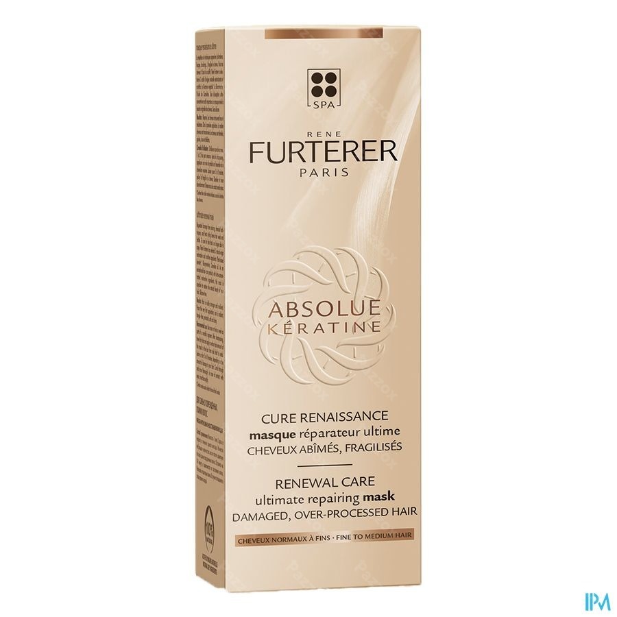 Furterer Absolue Kératine Masque réparateur Ultime Cheveux Abîmés - Fragilisés 100ml