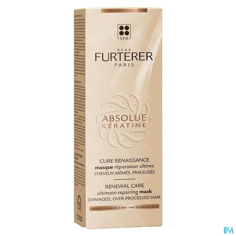Furterer Absolue Kératine Masque réparateur Ultime Cheveux Abîmés - Fragilisés 100ml