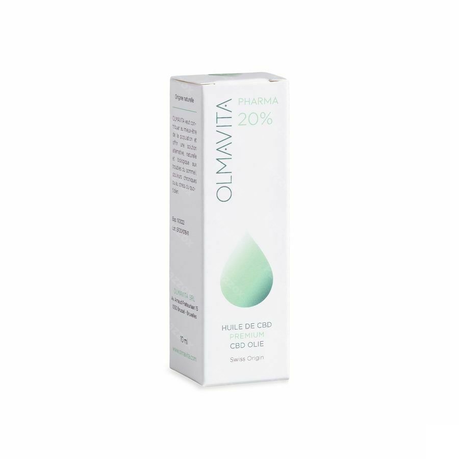 Olmavita Pharma Huile De Cbd Premium 20% 10ml