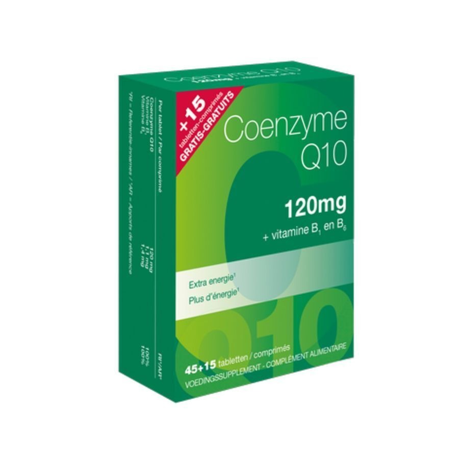 Revogan Coenzyme Q10 120mg 45+15 Comprimés Gratuits