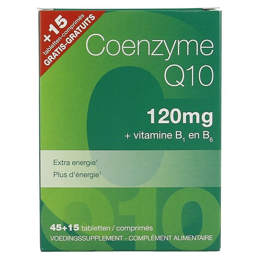 Revogan Coenzyme Q10 120mg 45+15 Comprimés Gratuits
