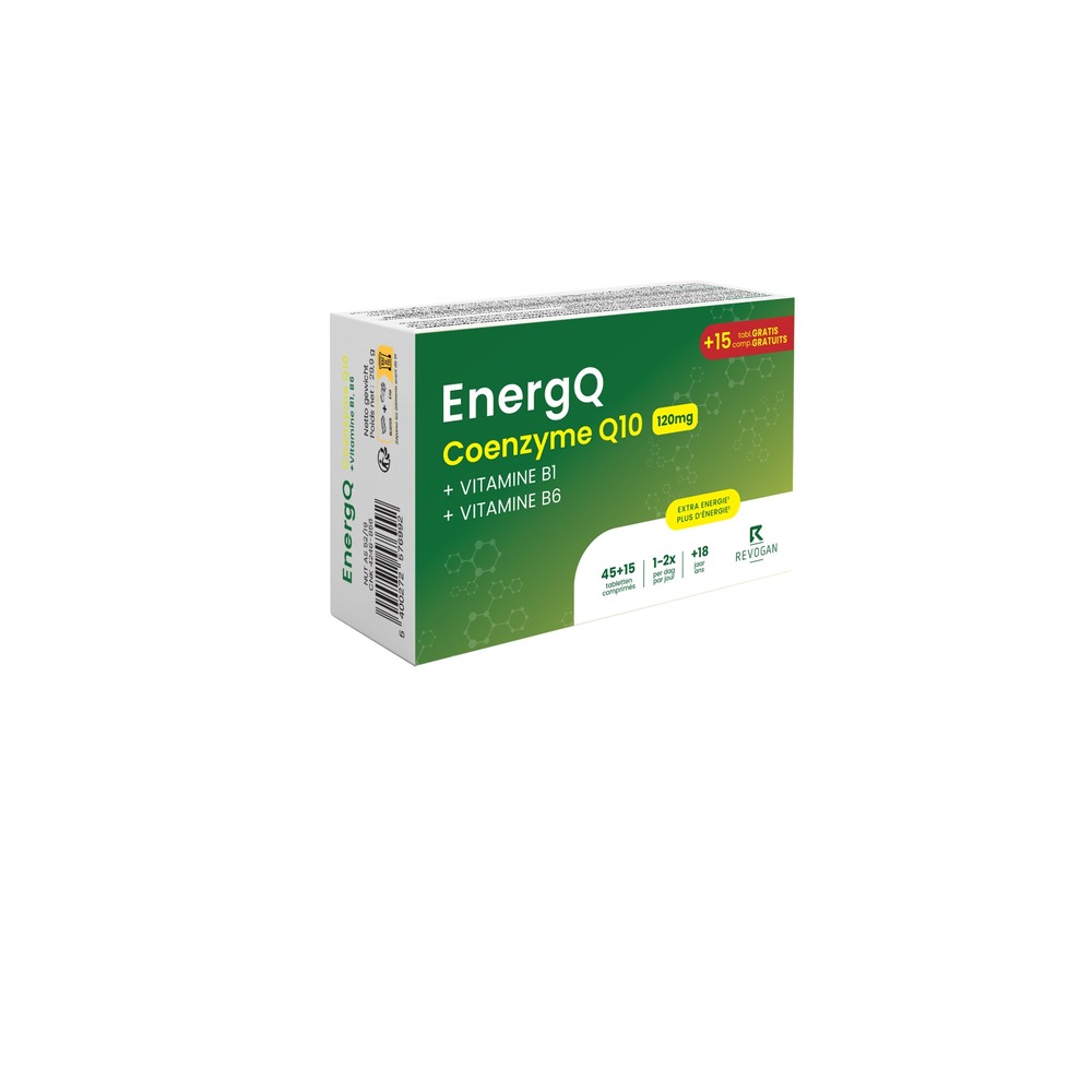 Revogan Coenzyme Q10 120mg 45+15 Comprimés Gratuits
