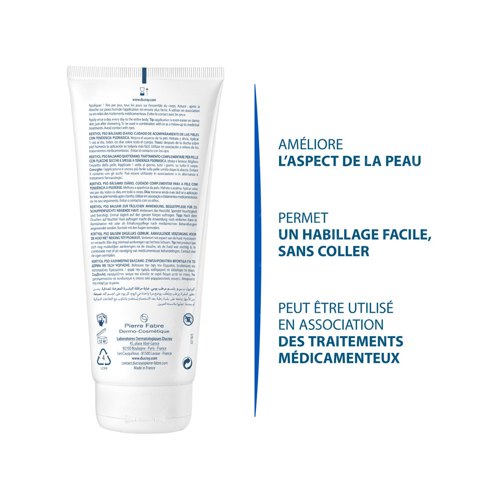 Ducray Kertyol Pso Baume Quotidien 200ml