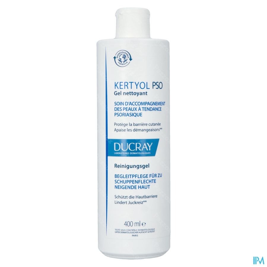 Ducray Kertyol Pso Gel Nettoyant 400ml