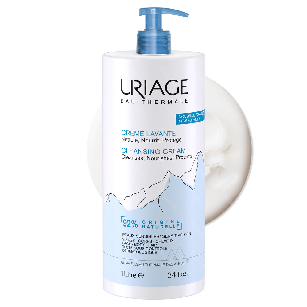 Uriage Creme Lavante Pompe 1l