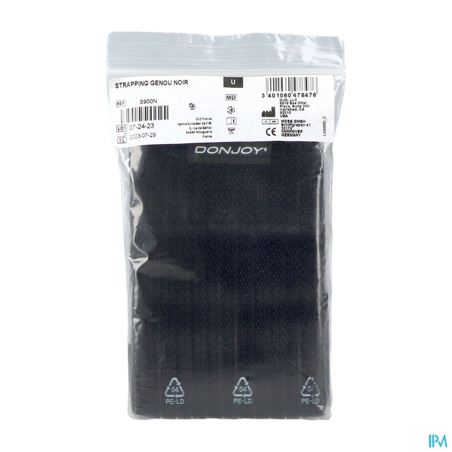 Donjoy Strapping Noir Genou