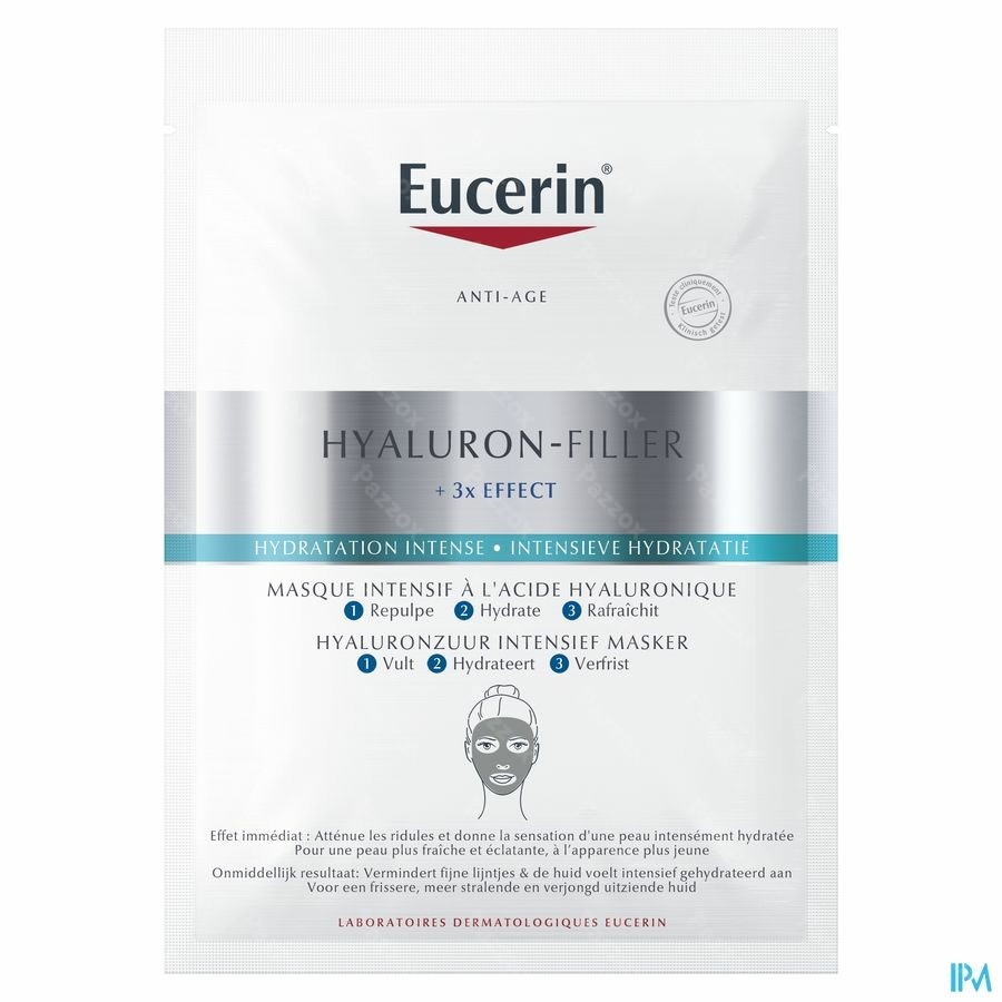 Eucerin Hyaluron-Filler 3x Effect Hyaluronzuur Masque Intensif 1 stuk