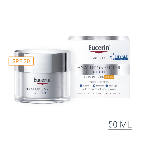 Eucerin Hyaluron-Filler 3x Effect Soin De Jour SPF30 50ml