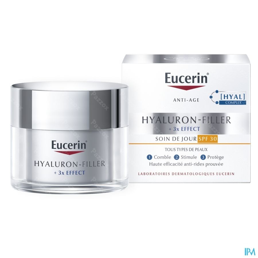 Eucerin Hyaluron-Filler 3x Effect Soin De Jour SPF30 50ml