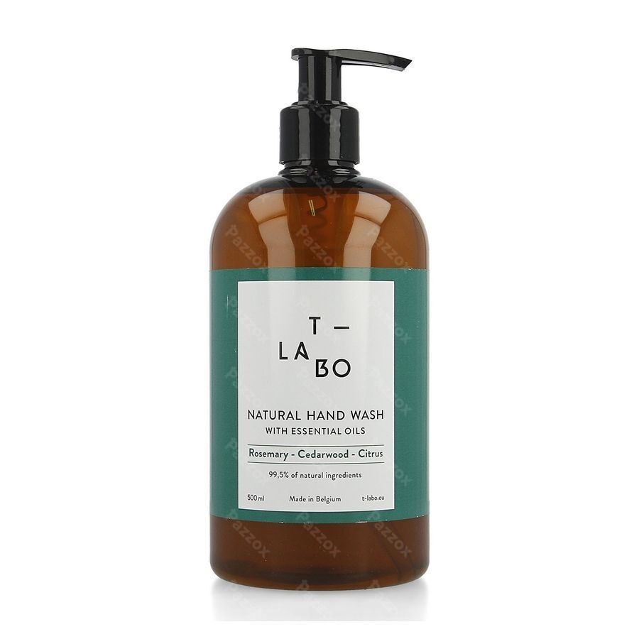 T Labo Savon Mains Nat. Romarin Cedre Citrus 500ml