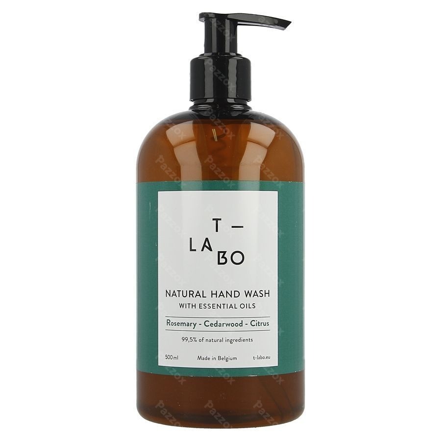 T Labo Savon Mains Nat. Romarin Cedre Citrus 500ml