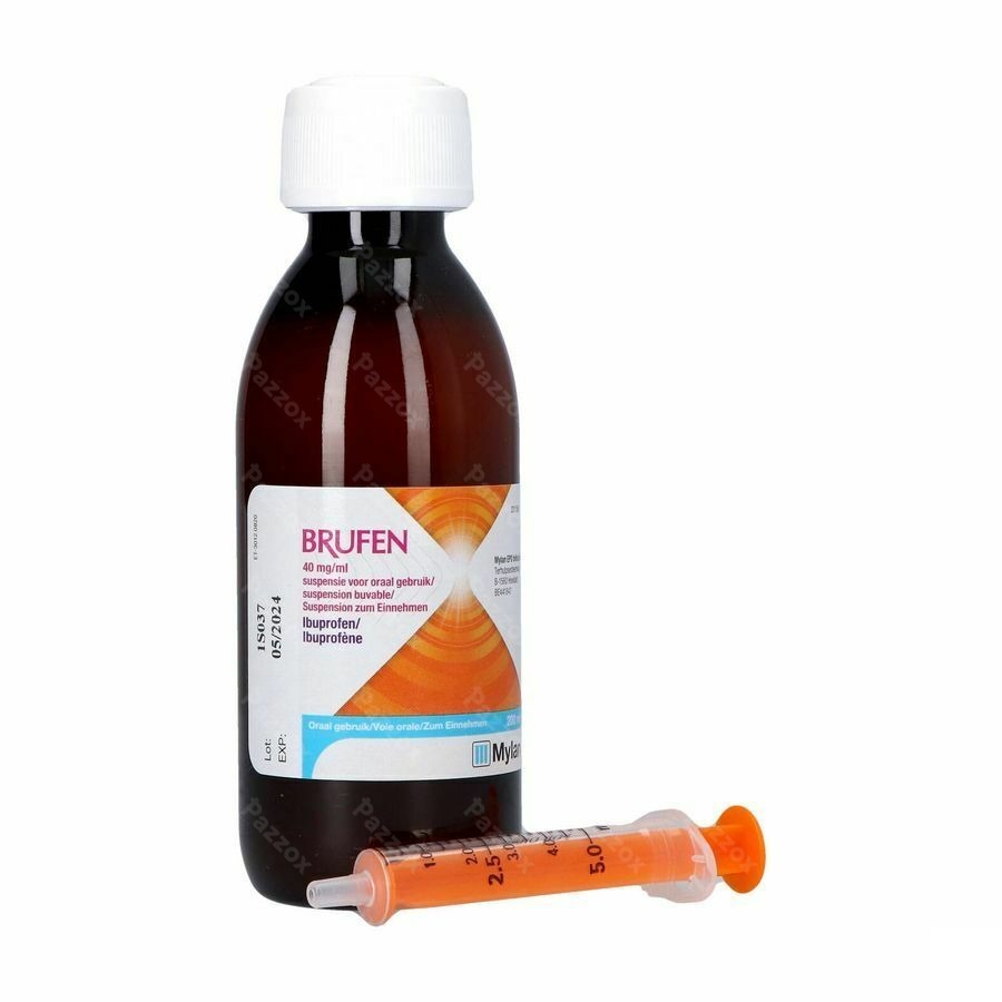 Brufen 40mg/ml Susp Buvable 200ml