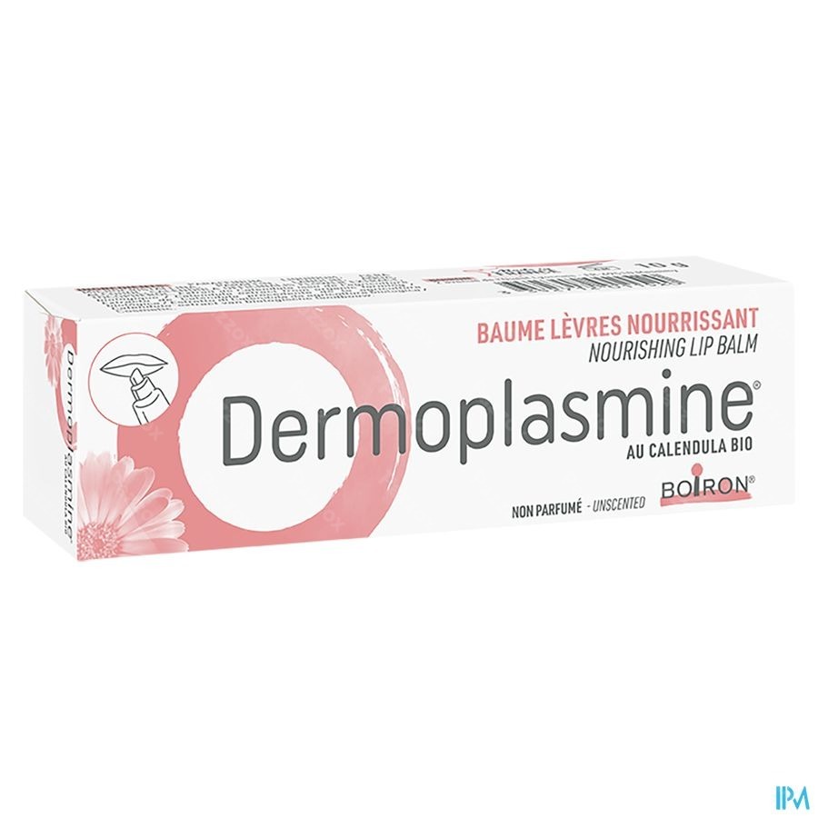 Boiron Dermoplasmine Calendula Lip Balm Tube 10g