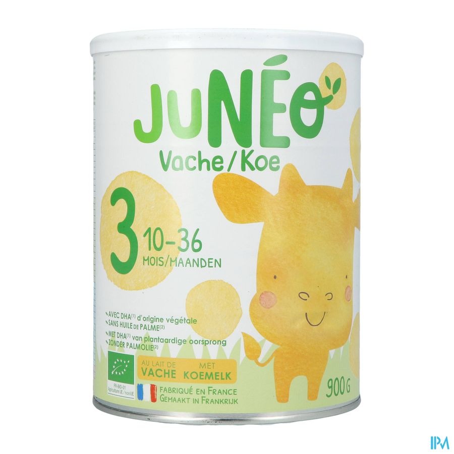 Juneo 3 Lait Vache 10-36m 900g