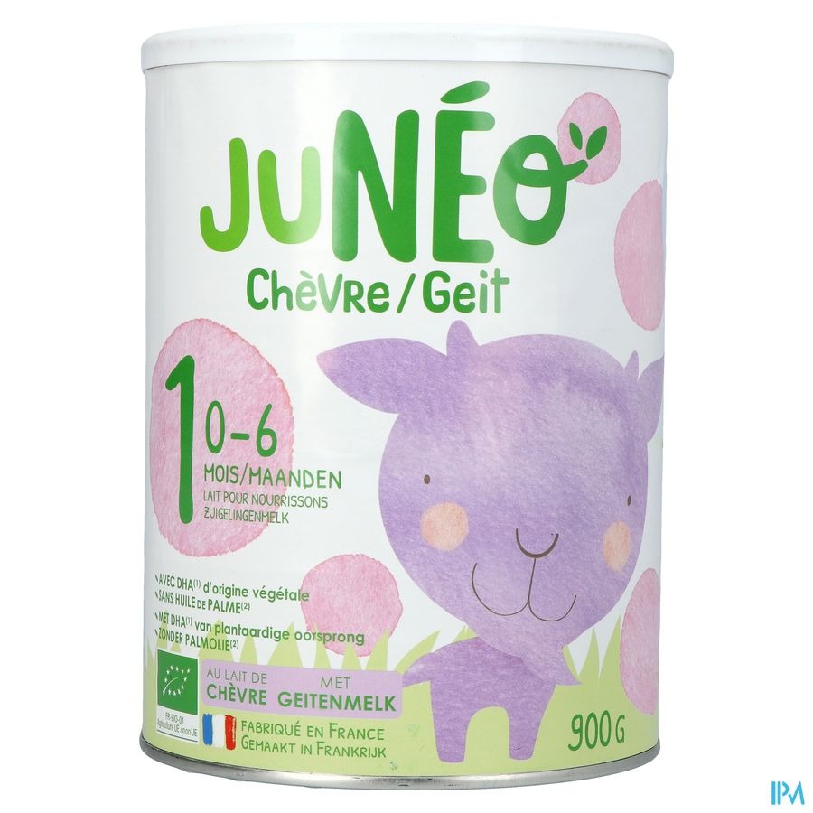 Juneo 1 Lait Chevre 0-6m 900g