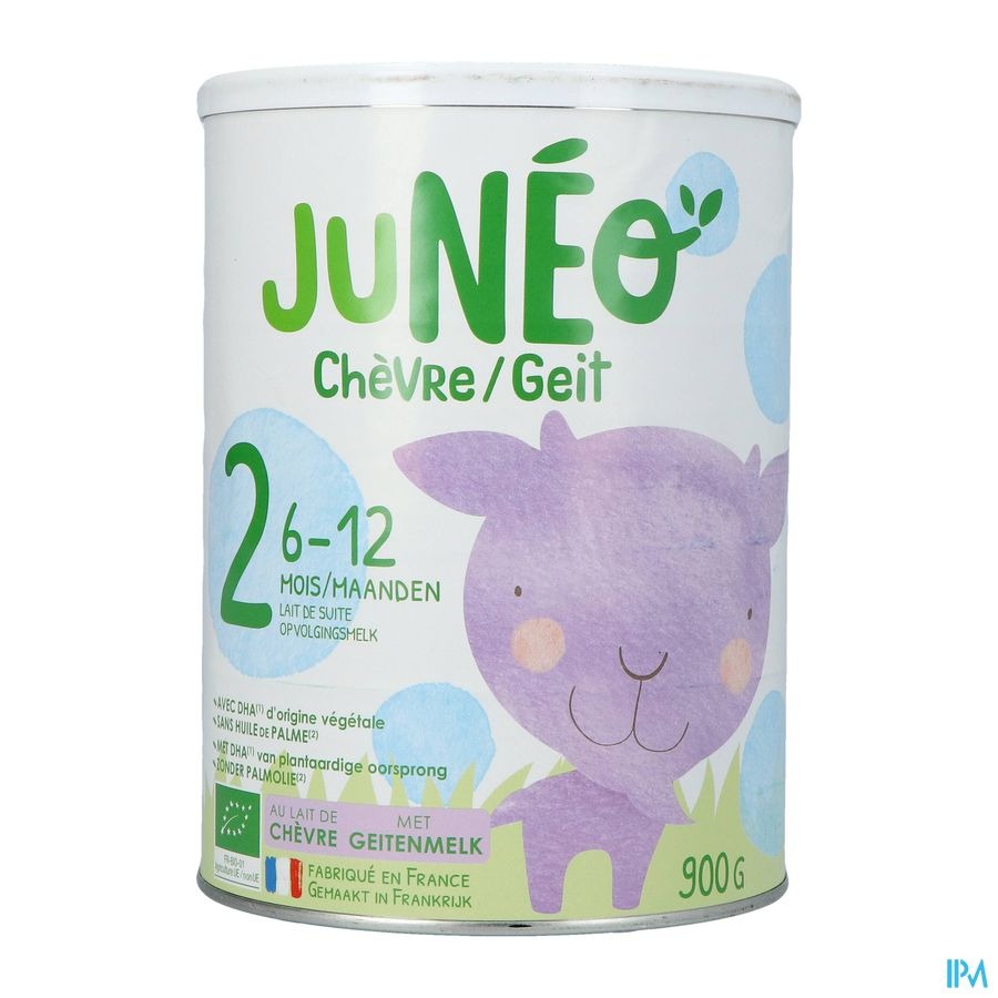 Juneo 2 Lait Chevre 6-12m 900g