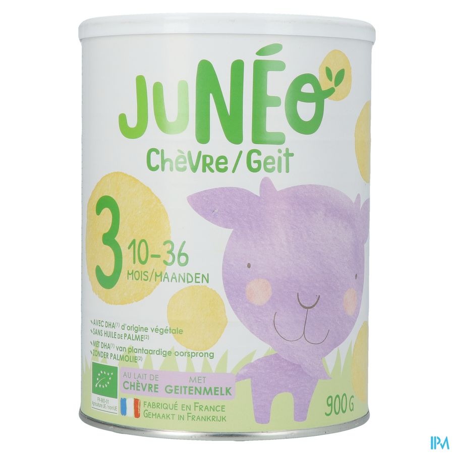 Juneo 3 Lait Chevre 10-36m 900g