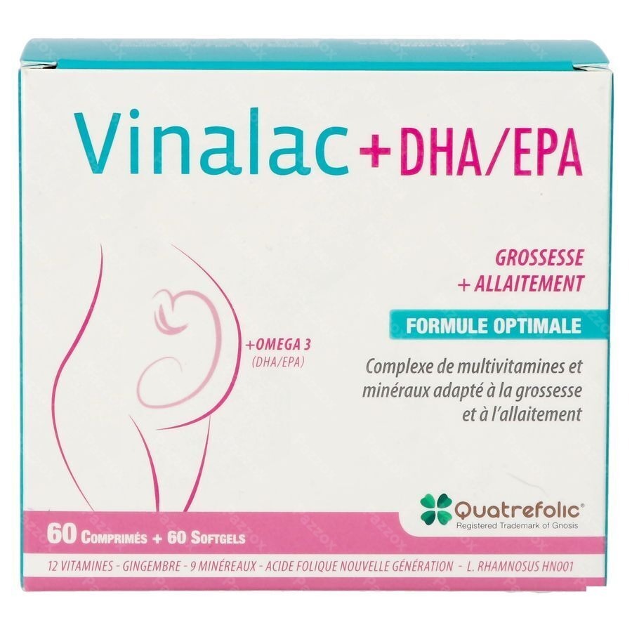 Vinalac Dha/epa Caps 60 + 60