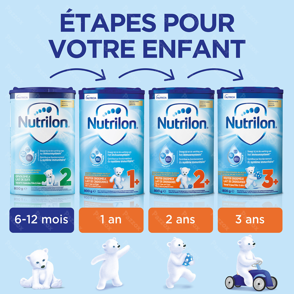 Nutrilon 2 Lait Suite Pdr 800g Rempl.3707114