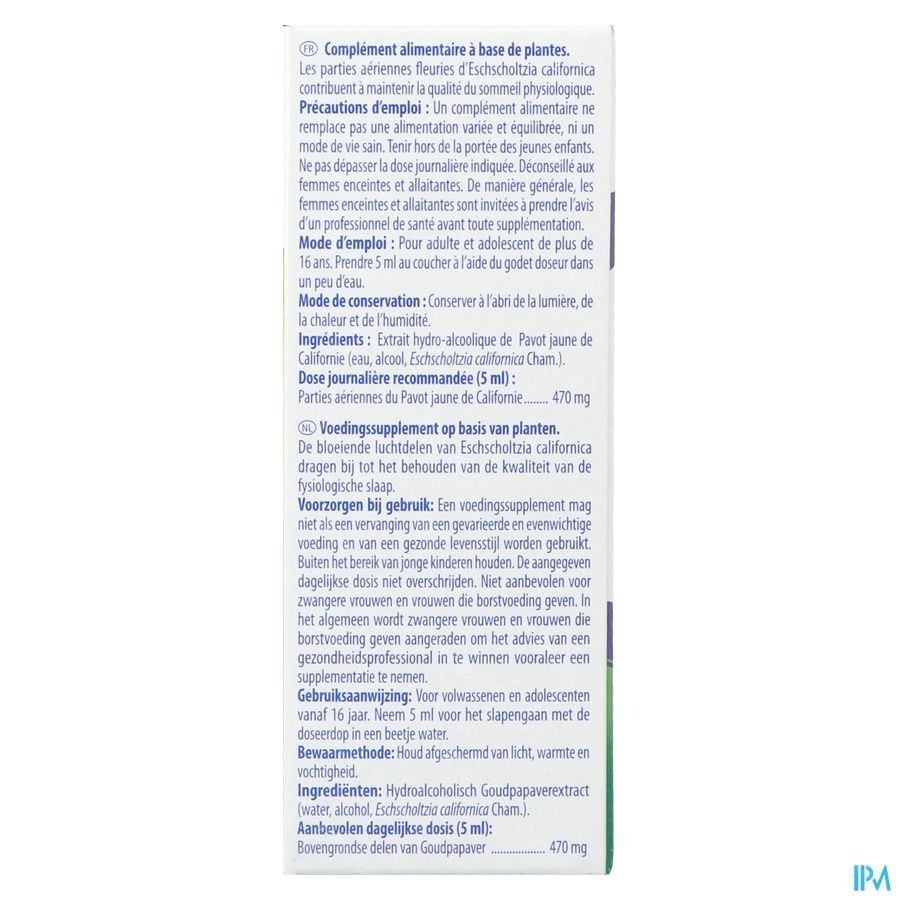 Boiron Sommeil Eschscholtzia 60ml