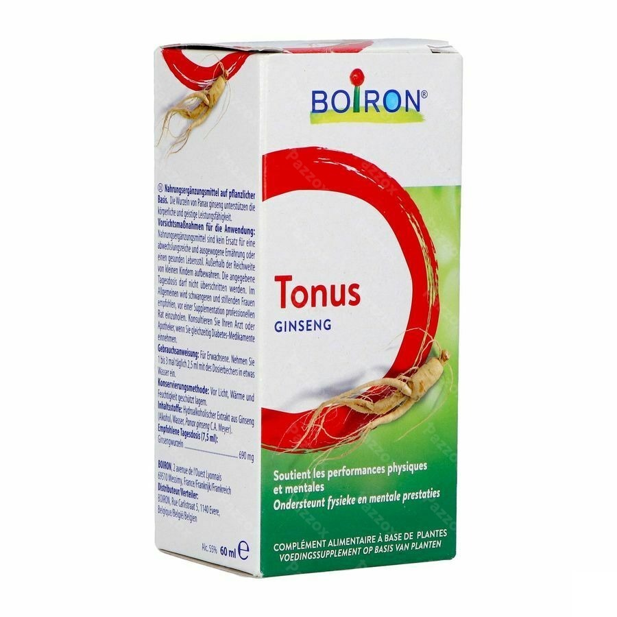 Boiron Ginseng Tonus Complément Alimentaire 60ml