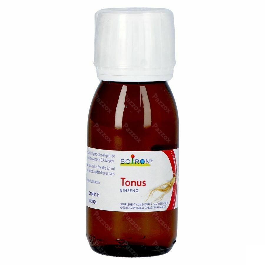 Boiron Ginseng Tonus Complément Alimentaire 60ml