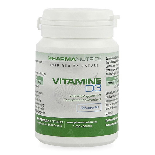 Vit D3 1000 Iu Caps 240 Pharmanutrics Pazzox, pharmacie en ligne