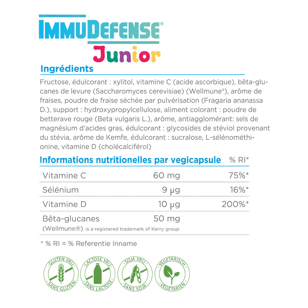 Metagenics Immudefense Junior 90 comprimés à mâcher