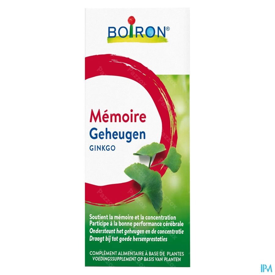 Boiron Ginko Complément Alimentaire Mémoire 60ml