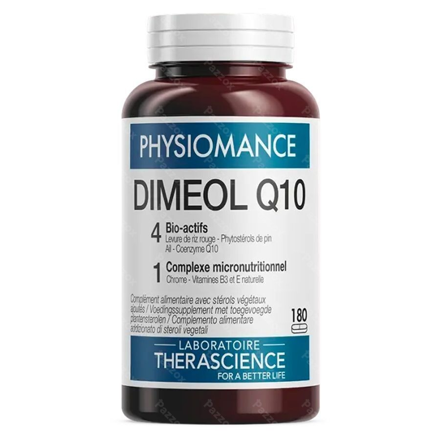 Dimeol Q10 Caps 180 Physiomance Phy416