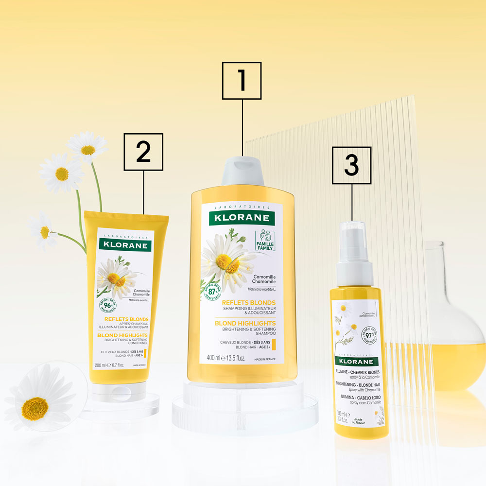 Klorane  Spray Camomille Bio Cheveux Blonds 100ml