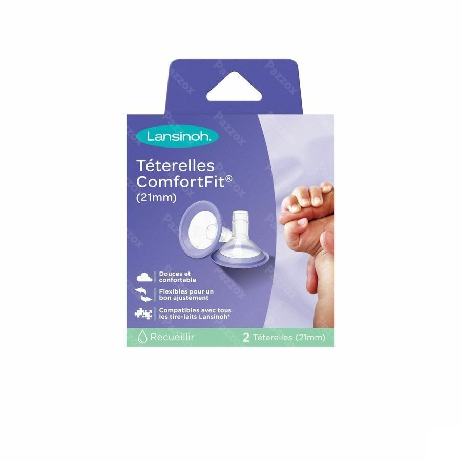 Lansinoh Teterelles Comfort Fit 2x28mm