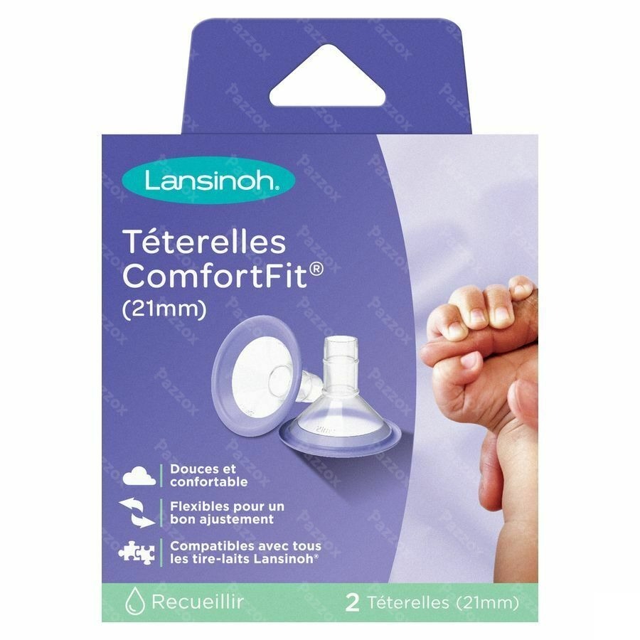 Lansinoh Teterelles Comfort Fit 2x28mm