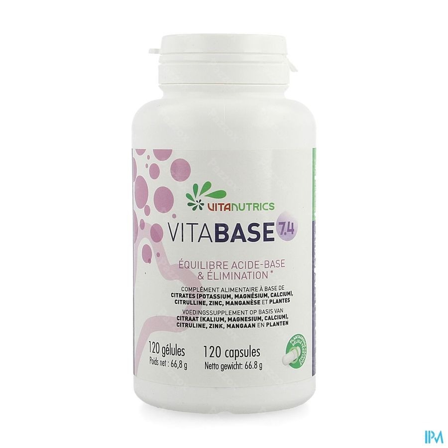 Vitabase 7.4 Vitanutrics V-caps 120