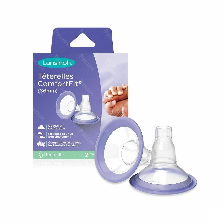 Lansinoh Teterelles Comfort Fit 2x36mm