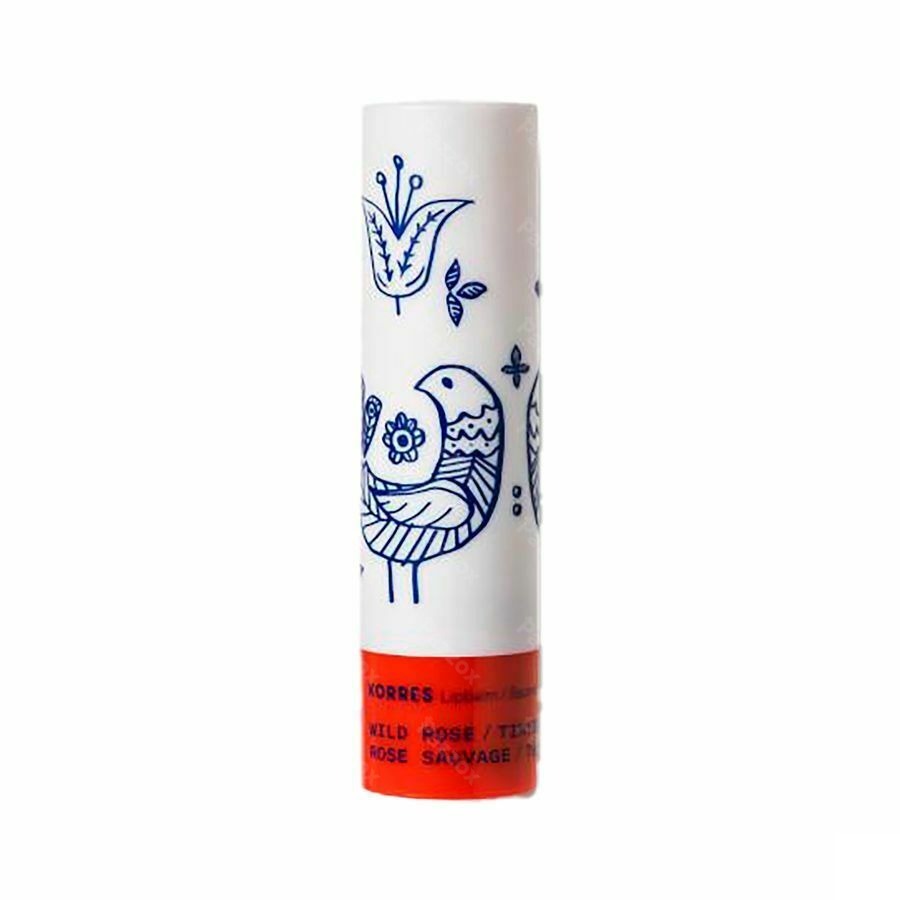 Korres Km Lip Balm Tinted Rose Sauvage 4,5g