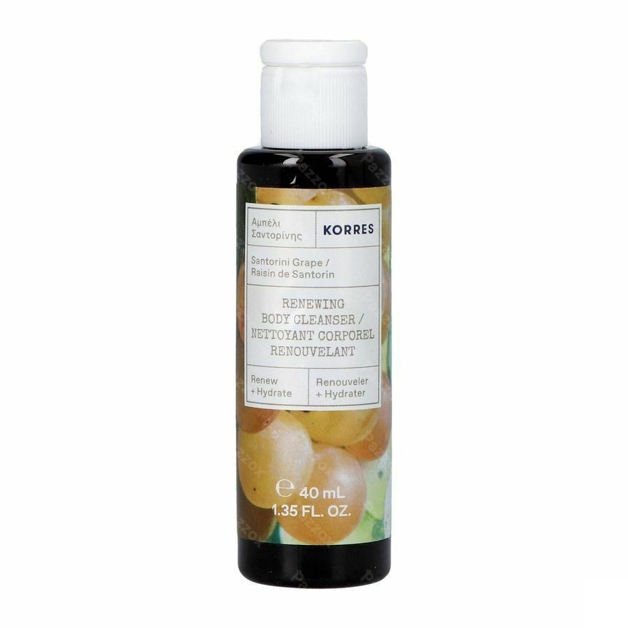 Korres Kb Gel Douche Nett. Corporel Santorin 40ml