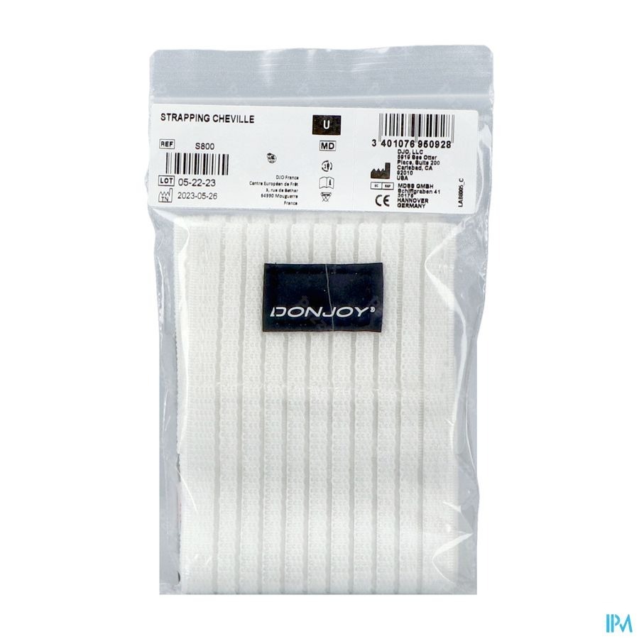 Donjoy Strapping Blanc Cheville