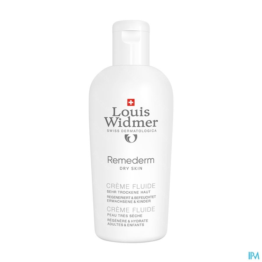 Louis Widmer Remederm Crème Fluide sans Parfum 200ml