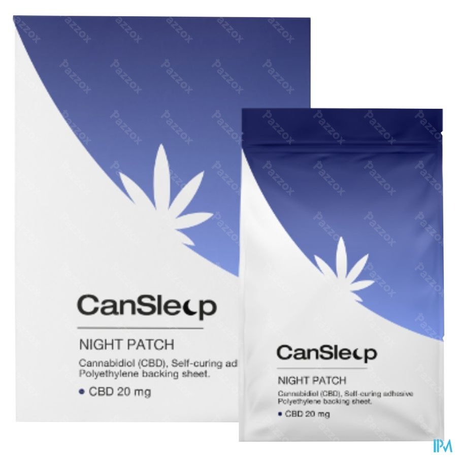 Cansleep CBD 20mg Patch Boite 14