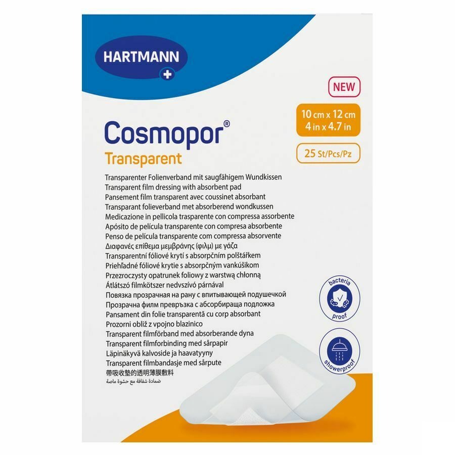 Cosmopor Transparent 10cmx12cm 25 9010561