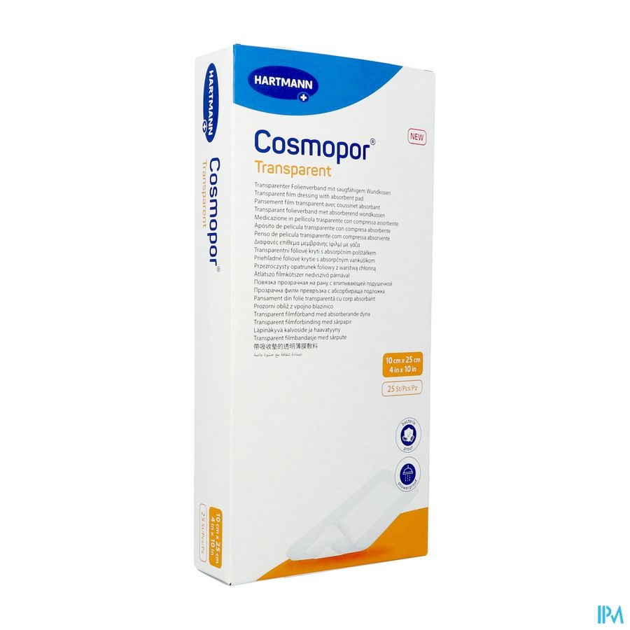 Cosmopor Transparent 10cmx25cm 25 9010591