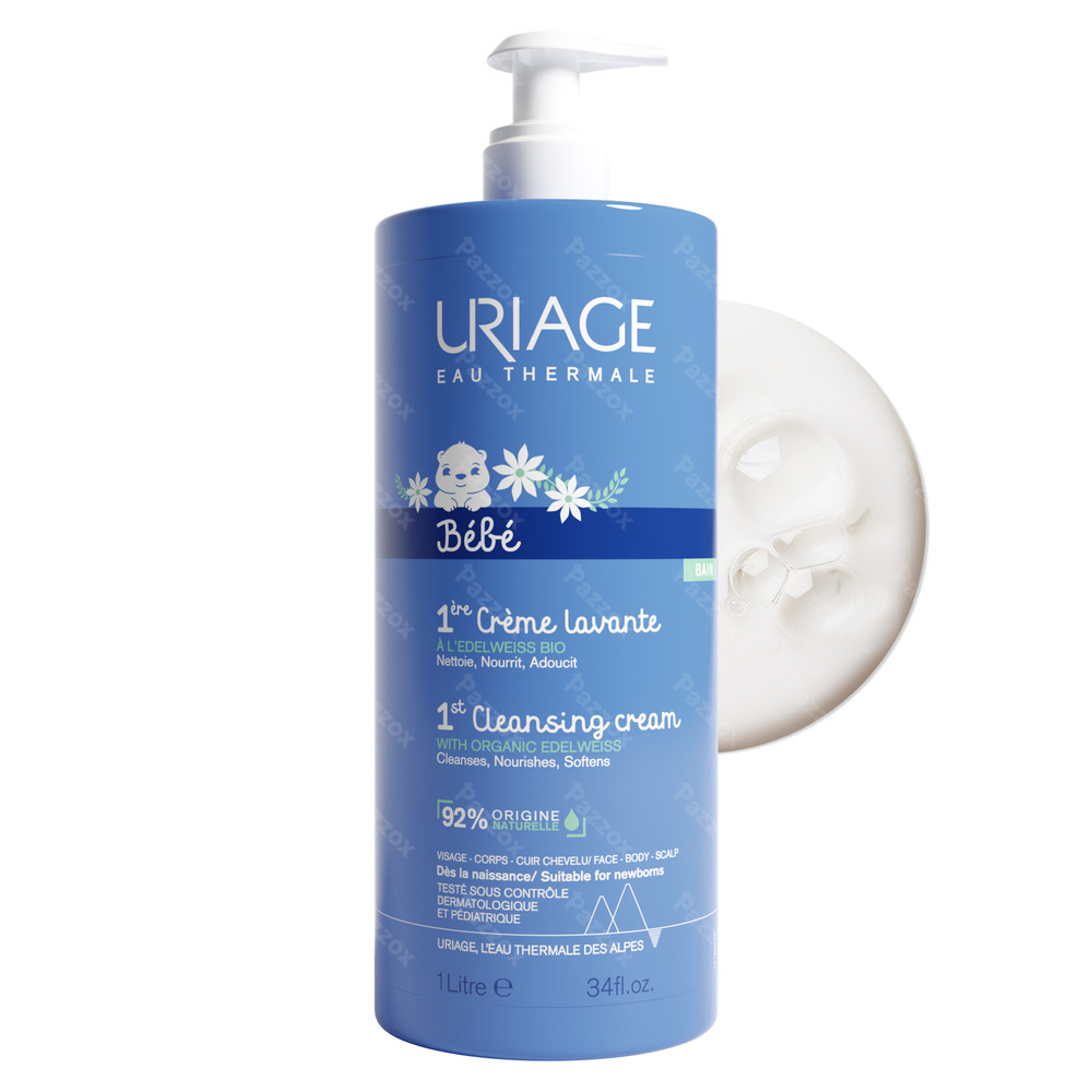 Uriage Bébé Crème Lavante 1l