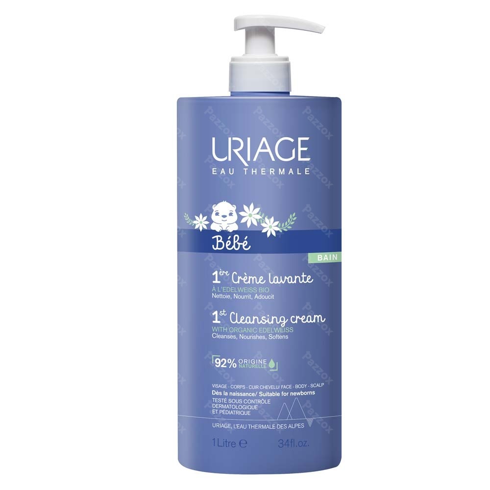 Uriage Bébé Crème Lavante 1l