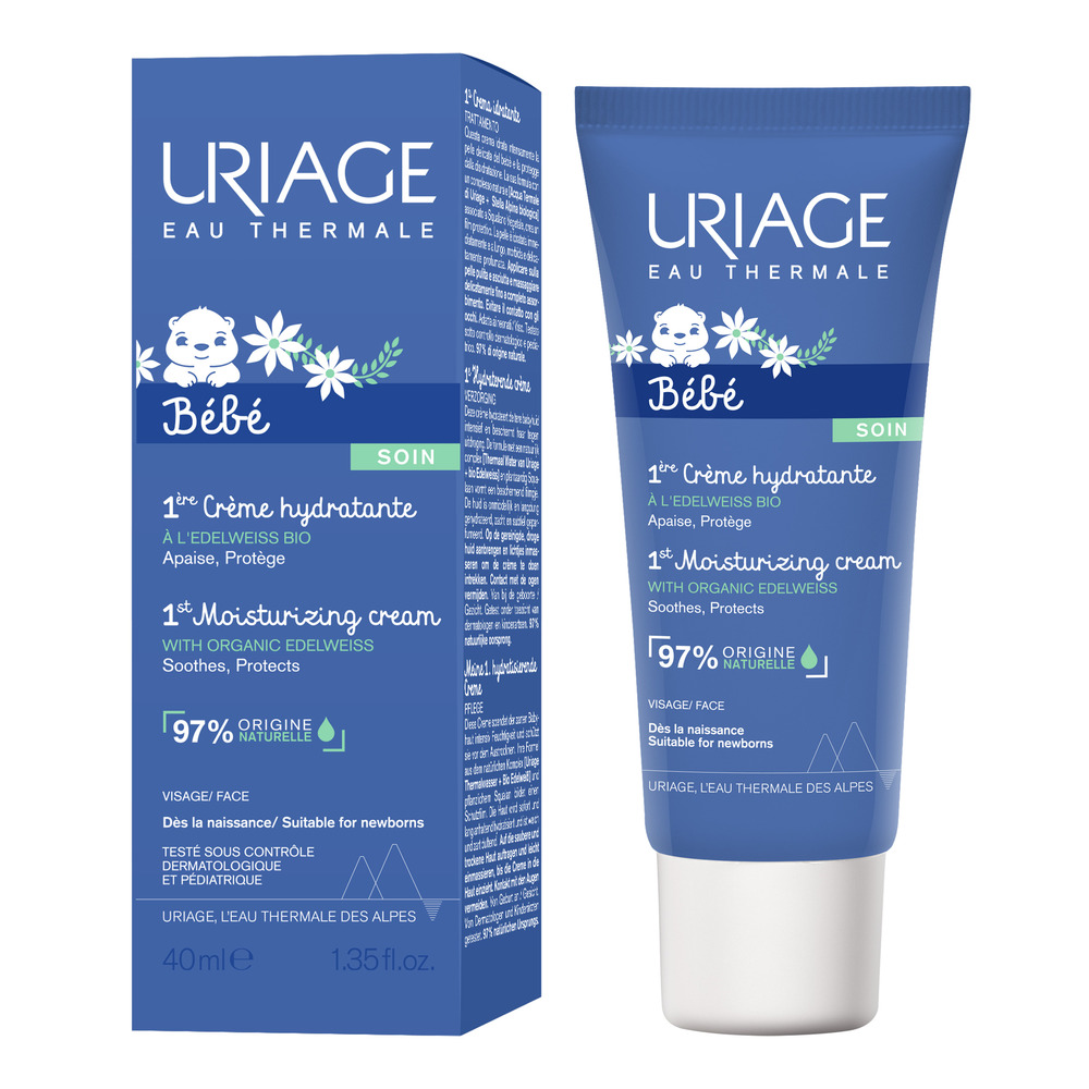 Uriage Bébé Crème Visage Hydratant 40ml